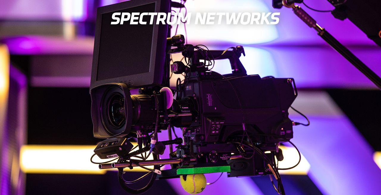 Video camera in a Spectrum Networks studio